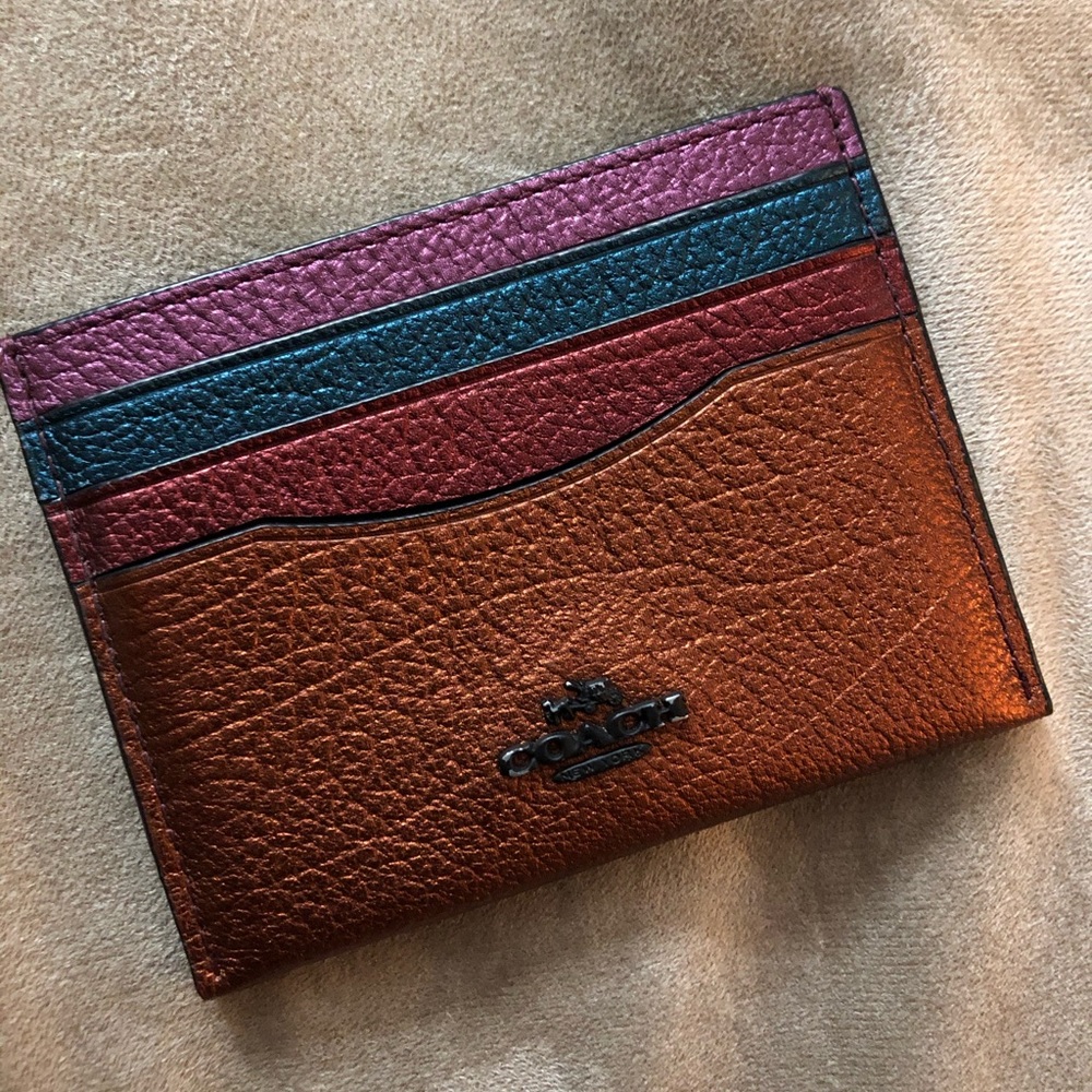 Coach card holder